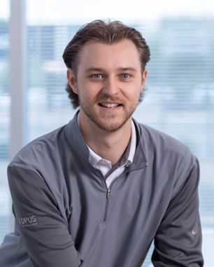 portrait of a smiling person in business attire